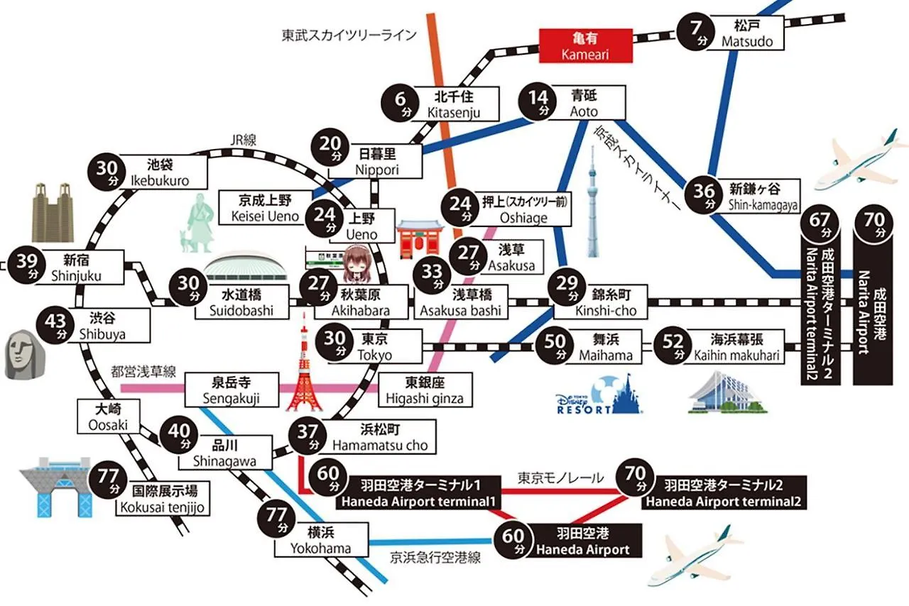 東京都Sc Kameari 1108アパートメント アパート